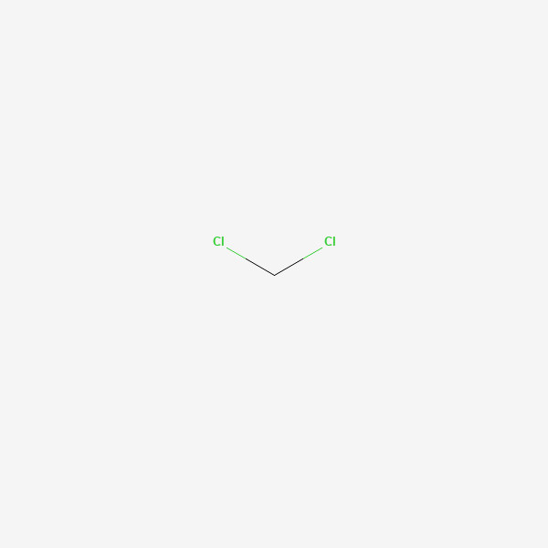 二氯甲烷（二氯甲烷）的化学结构